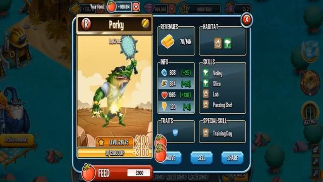 Monster Legends - Getting LaCroc 100% (No Hack) смотреть онлайн