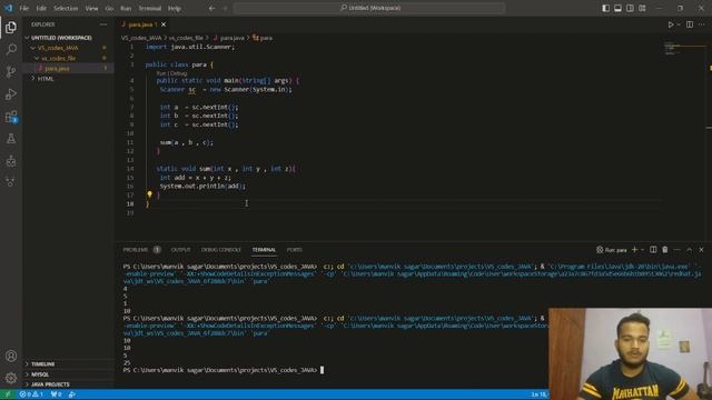 Methods in Java || Pass by between methods(Parameters and Arguments) смотреть онлайн