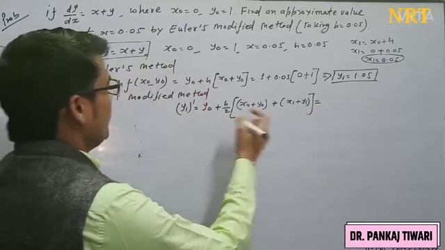 Euler's Modified Method | Runge Kutta Method of Second Order | Numerical Solution of Ordinary DE смотреть онлайн