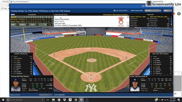 Out of the Park Baseball 18 Review: Highlights Feature смотреть онлайн