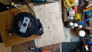 как сделать самосматывающийся удлинитель из хлама