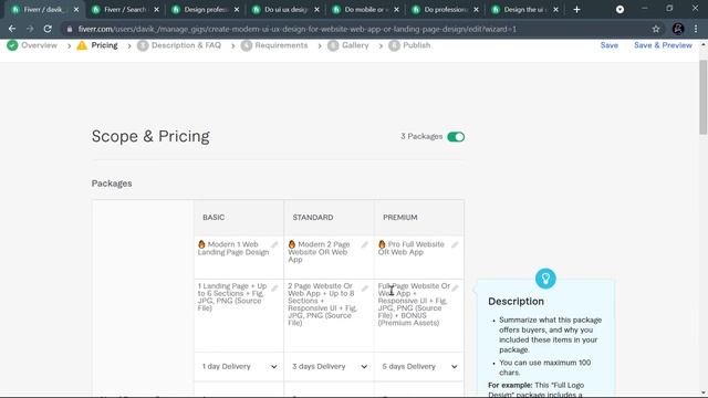 How To Start A Professional Freelancing With Fiverr As A UI/UX Designer | Part 3- SEO & Gig Creatio смотреть онлайн