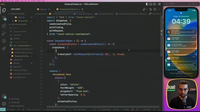 Easy animations in React Native using Reanimated 2 (tutorial) смотреть онлайн