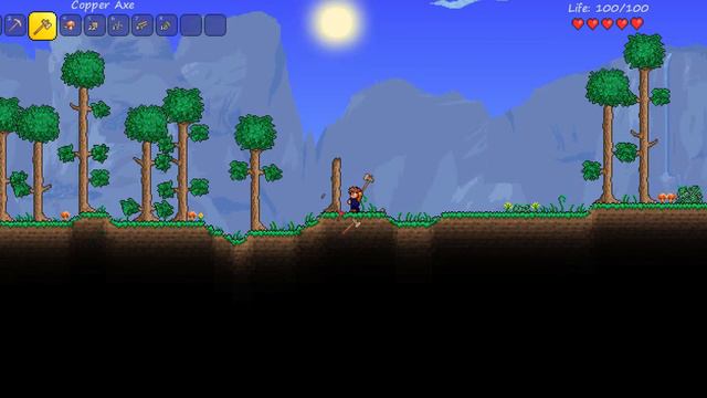 Terraria №1 постройка дома смотреть онлайн