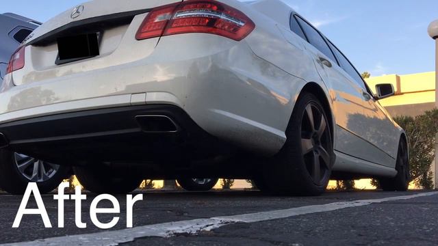 LOUD Mercedes-Benz E350 Exhaust MagnaFlow смотреть онлайн