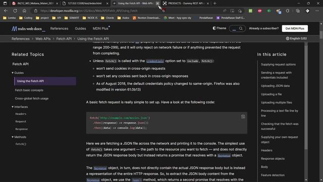 Tutor Webdas JSON смотреть онлайн