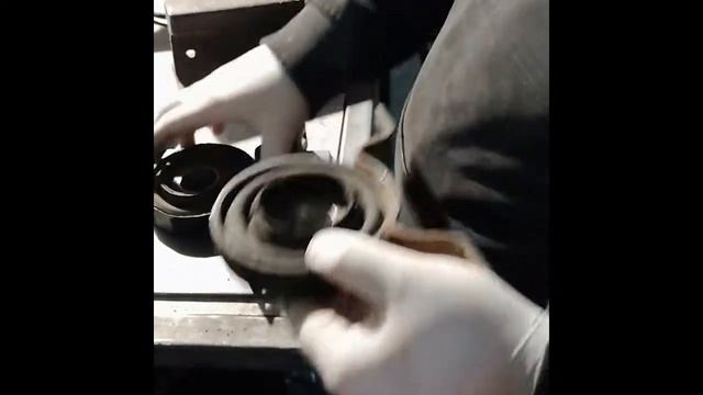 Замяна на висящ лагер на Audi a4 b5 Quattro. Drive shaft center support bearing replacament on Audi смотреть онлайн