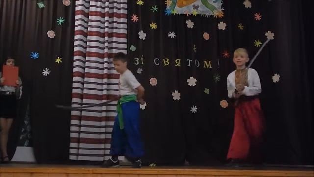 Виступ Школи Бойового Гопака "Оберіг" на день НВК2 в Городку смотреть онлайн