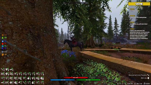 Skyrim RFAB X Без смертей #7 Орк-самурай против духоты смотреть онлайн