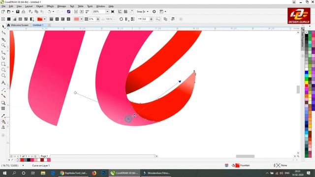 Ribbon Text Effect | Made with Corel Draw смотреть онлайн