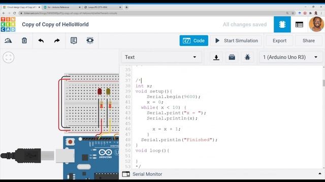 Arduino Programming with Tinkercad Part 14: Working with loops Do While | For loop | forever loops смотреть онлайн