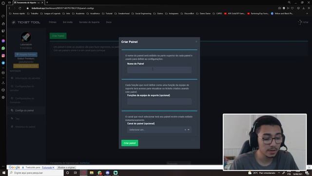 Como usar o TICKET TOOL BOT no Discord (em PORTUGUÊS) смотреть онлайн