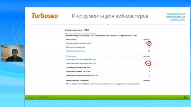 Webinar Turboseo 7 - On-site optimization: работа с дублированными страницами сайта смотреть онлайн