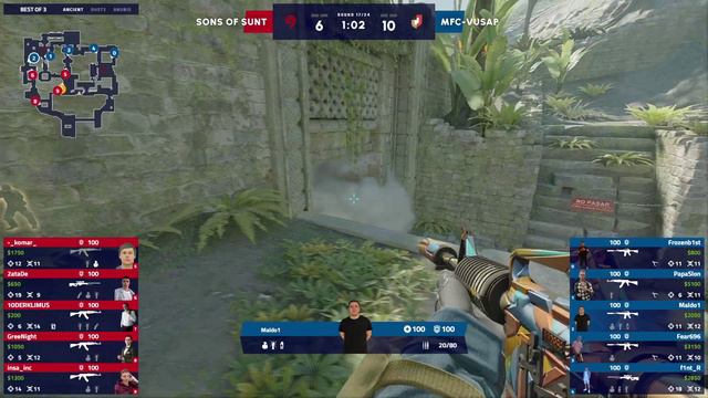 Кубок Алексея Мартынова |  MFC-VUSAP (МФЦ) Vs Sons Of SUNT (Московский транспорт)