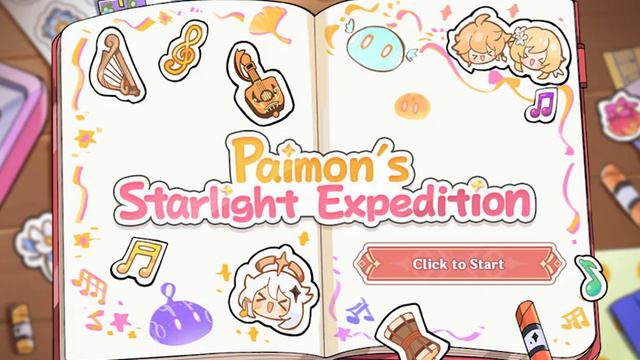 Genshin Impact: Paimon’s Starlight Expedition event song смотреть онлайн