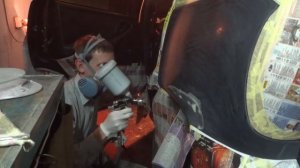 Как покрасить переходом? Металлик