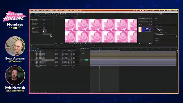 Motion Design Hotline: Tiles and Tribulations with Evan Abrams and Kyle Hamrick смотреть онлайн