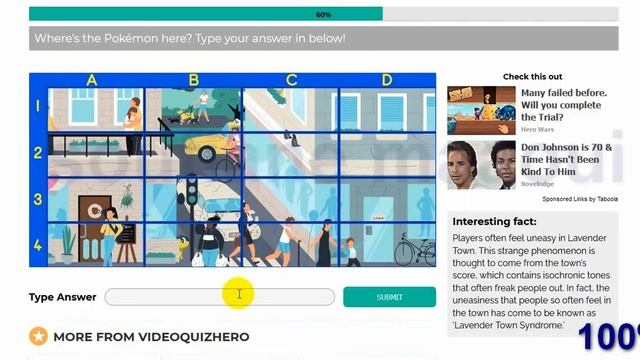 Catch the Pokémon Quiz 2021 Answers 100% смотреть онлайн