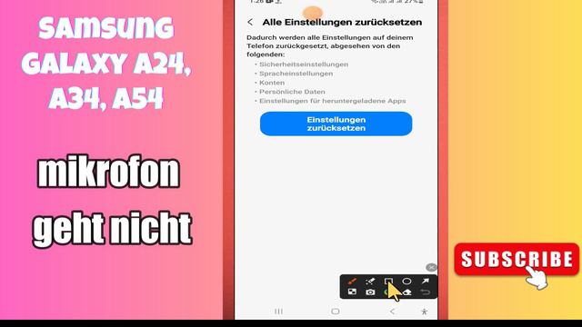 Samsung Galaxy A24,A34,A54 mikrofon geht nicht || Anruf-Audio-Problem смотреть онлайн