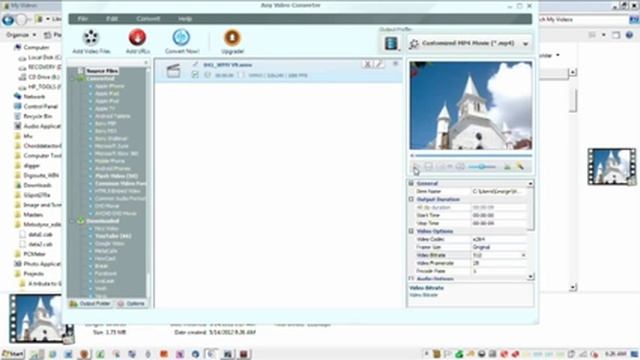 Using Any Video Converter to Reduce File Size by Reducing Bitrate смотреть онлайн