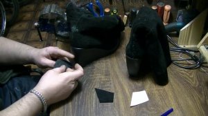 Ремонт обуви. Как поставить латки на замше ?   shoe Repair
