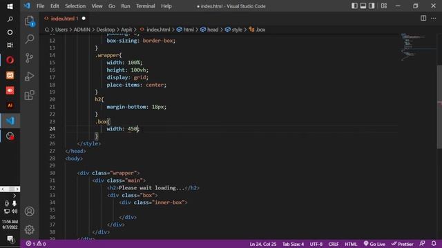 How to make website Preloader ? using html and css #preloader #webdesign #video смотреть онлайн