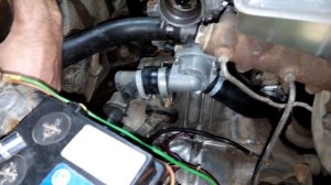 #Установка #термостата 21082(пять патрубков) вместо родного на ВАЗ 2108-2115