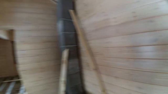 Как утеплить кровлю дома эковатой ? Пароизоляция для кровли. Утепление крыши дома. ЧАСТЬ 1 смотреть онлайн