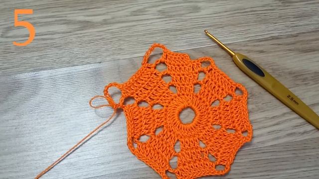 ? Интересная САЛФЕТКА крючком ? Мастер-класс со схемой смотреть онлайн