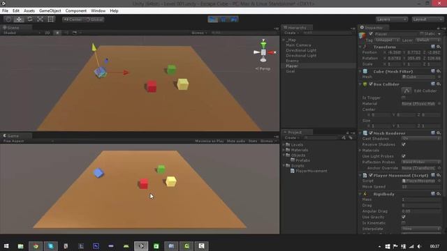 Escape Cube v0.1 Gameplay смотреть онлайн