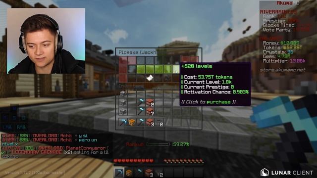 OPENING 100,000 CRATE KEYS!! (Bedrock/Java Minecraft Prison Server) | EP 6! смотреть онлайн