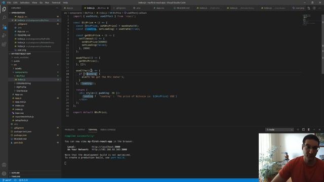 React Crash Course Part 4: useEffect hook смотреть онлайн