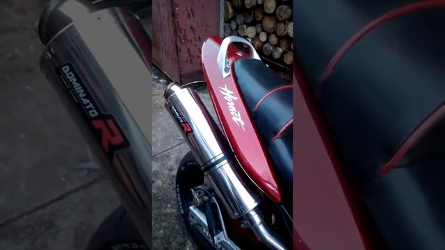 Honda cb600f hornet Dominator exhaust смотреть онлайн
