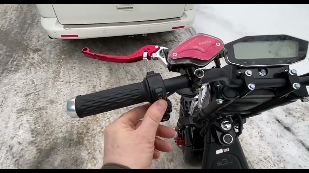 Электроскутер WHITE SIBERIA PRO 2WD 4000W смотреть онлайн