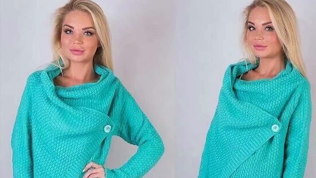 Кардиганы и платья с ЗАПАХОМ: спицами и крючком. ОБСУДИМ? / Wrap knitting dresses & cardigans смотреть онлайн