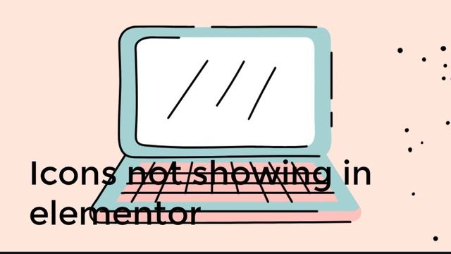Wordpress Icons not showing in Elementor смотреть онлайн