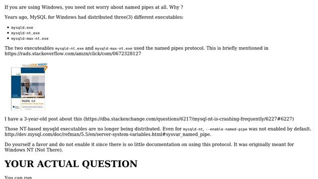 Databases: How to check/change MySQL named pipe settings? (2 Solutions!!) смотреть онлайн