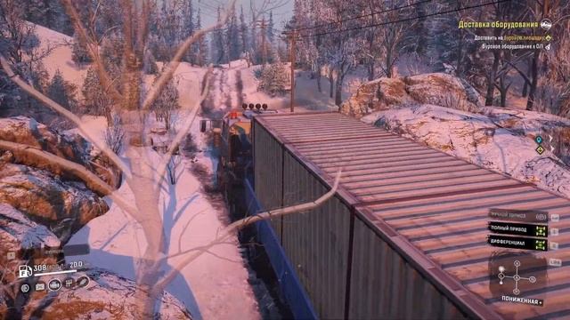 SnowRunner.Аляска.Белая долина.Доставка оборудования смотреть онлайн