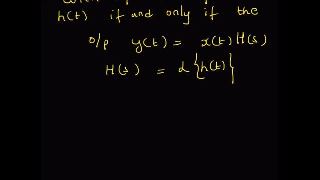 Eigen Function Of Continuous Time  LTI System
