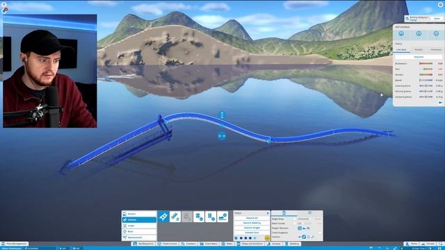 This Roller Coaster Dives Underwater, and it's Incredible. (Planet Coaster Atlantis) смотреть онлайн
