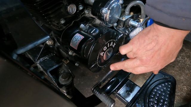 Трицикл Аякс 250 см3 Лапка переключения скоростей. Смена масла в коробке реверсора. смотреть онлайн