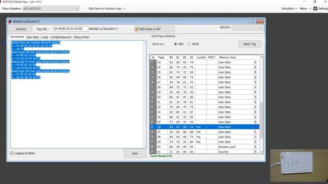 Understand Mifare Ultralight C tags using ACR122u - Part 2 смотреть онлайн