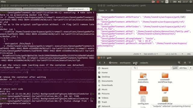 WDL and Docker scripts for GATK de novo mutation variant calling смотреть онлайн