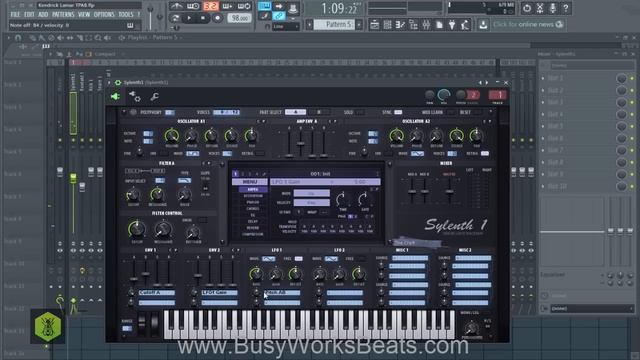 Kendrick Lamar TPAB Beat Tutorial смотреть онлайн