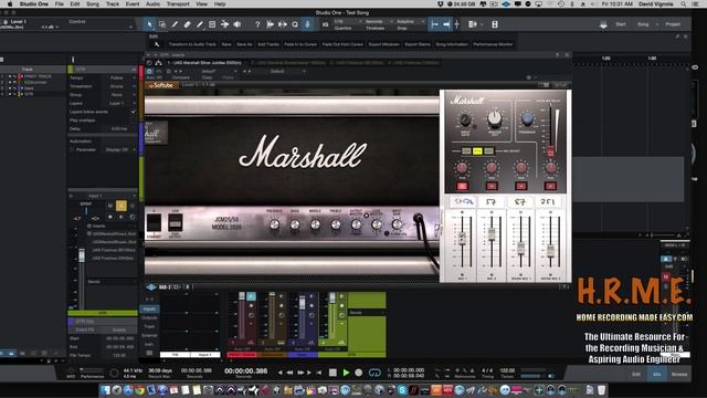Marshall Silver Jubilee - Universal Audio - Plugin смотреть онлайн