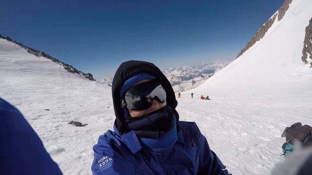 Эльбрус. Седловина. июль 2017