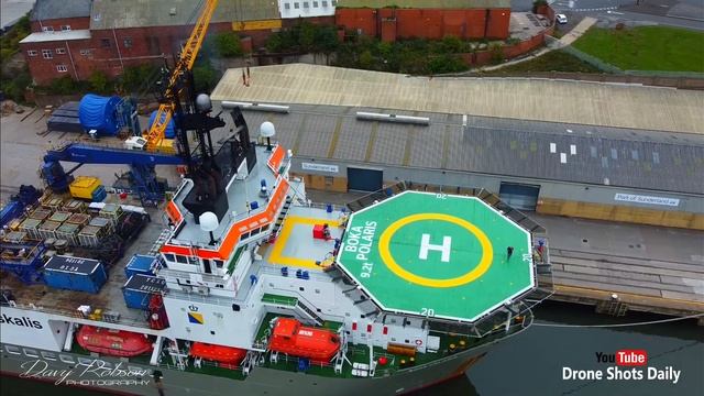BOKA Polaris In The Port Of Sunderland смотреть онлайн
