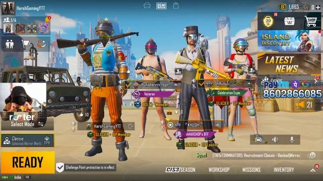 BGMI RUSH GAMEPLAY | #HarshGamingYT смотреть онлайн