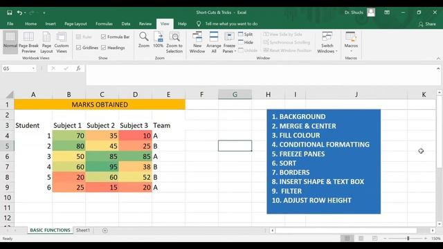 Top 10 Functions in MS-Excel | Dr. Shuchi | Data Analysis | Research | Students & Professionals смотреть онлайн
