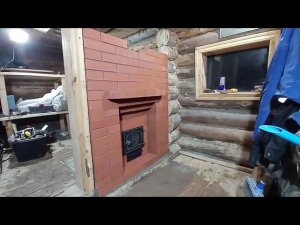 Маленький портал для банной печи везувий